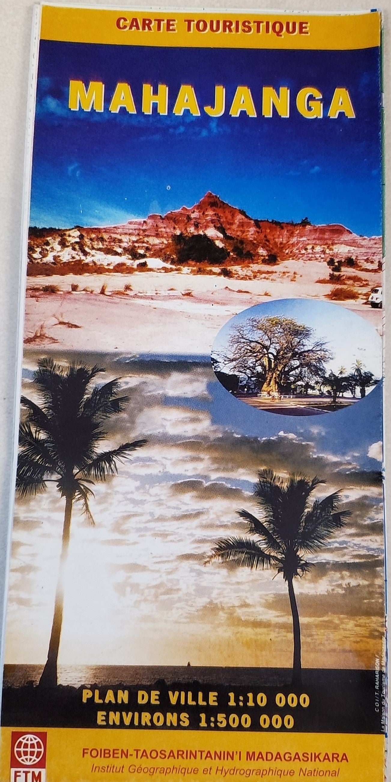 Mahajanga : carte touristique