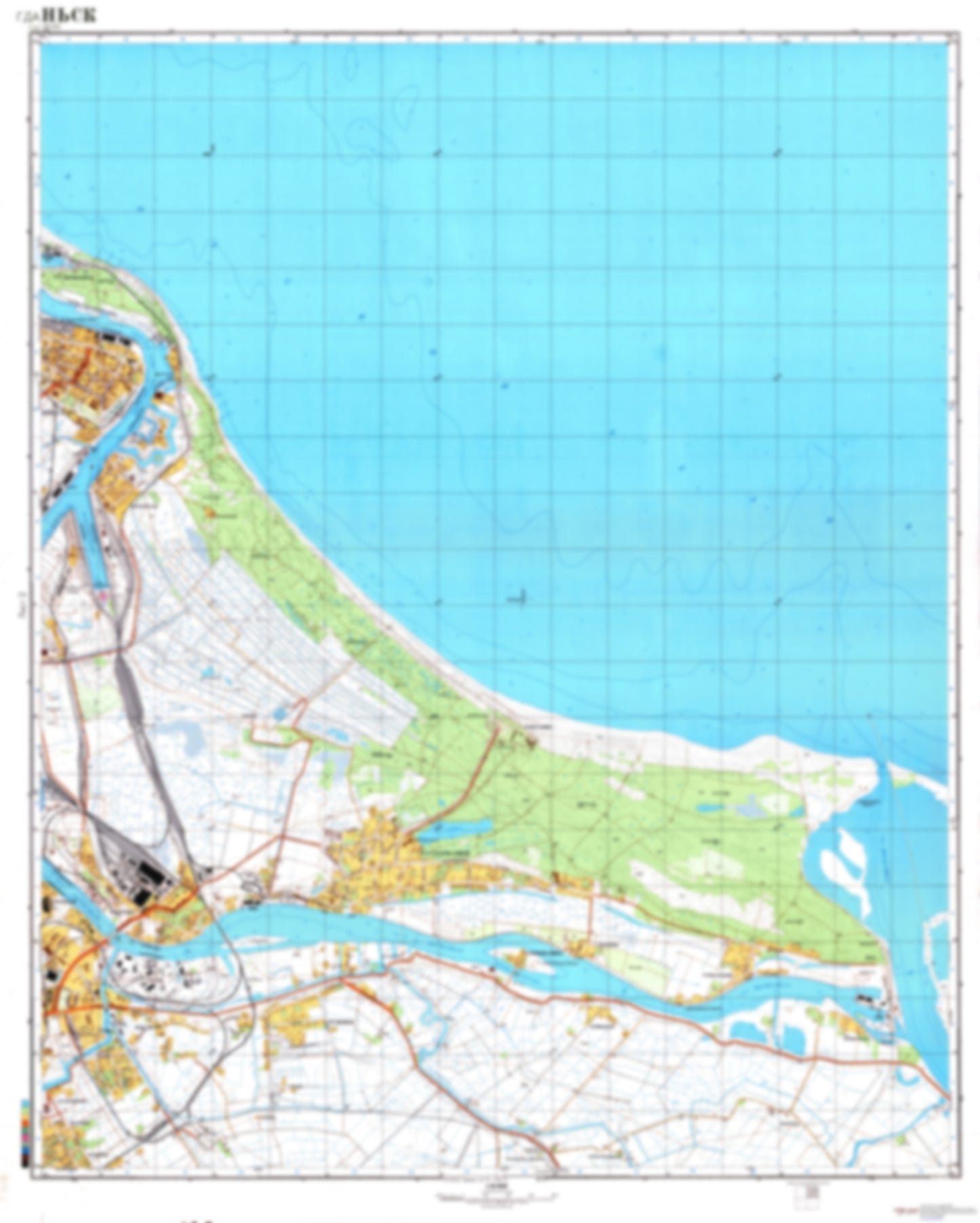 Gdansk 2 (Poland) - Soviet Military City Plans