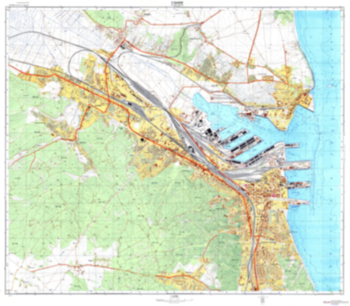 Gdynia 1 (Poland) - Soviet Military City Plans