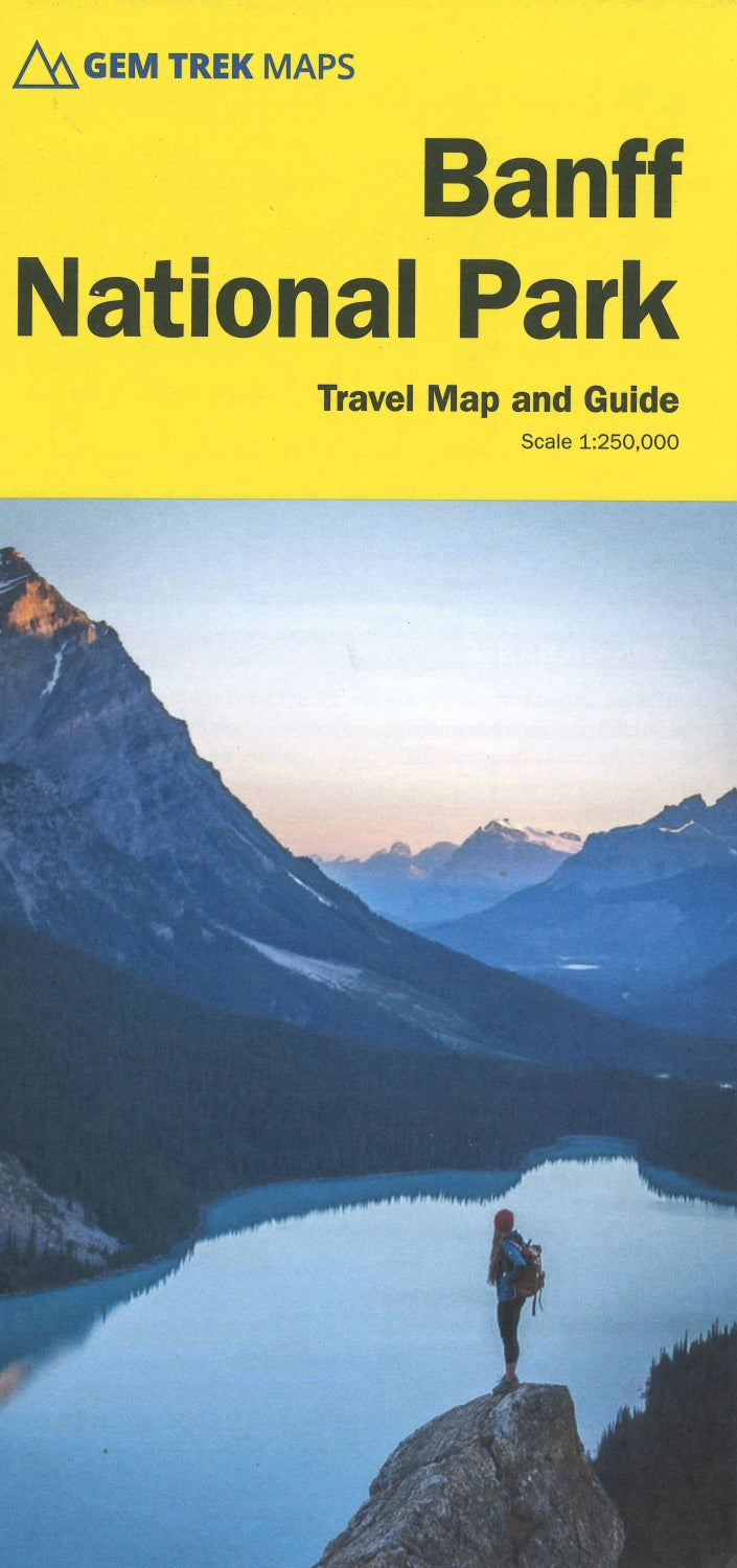 Banff National Park Travel Map and Guide