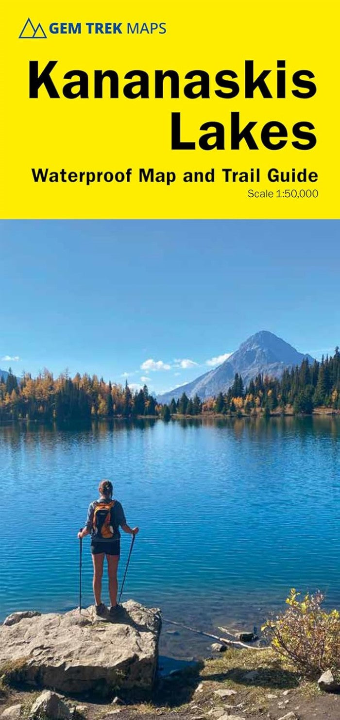 Kananaskis Lakes Map