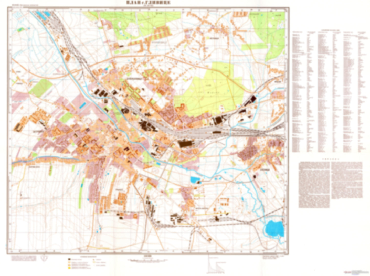 Gliwice (Poland) - Soviet Military City Plans