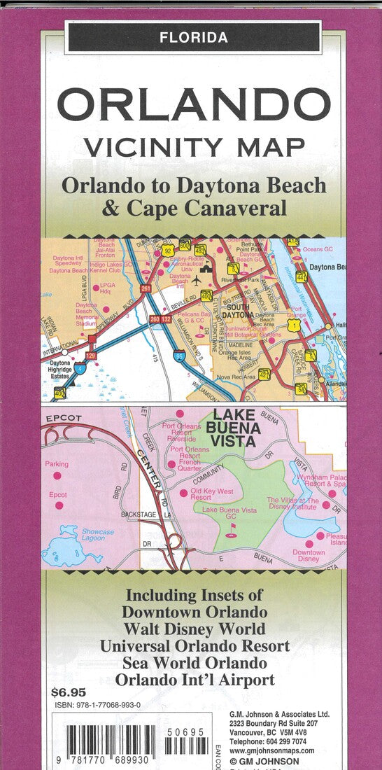 Orlando Vicinity Map