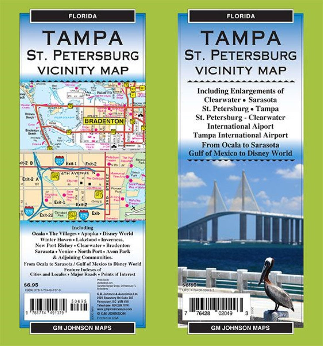 Tampa / St Petersburg – Ocala to Sarasota, Florida Regional Map