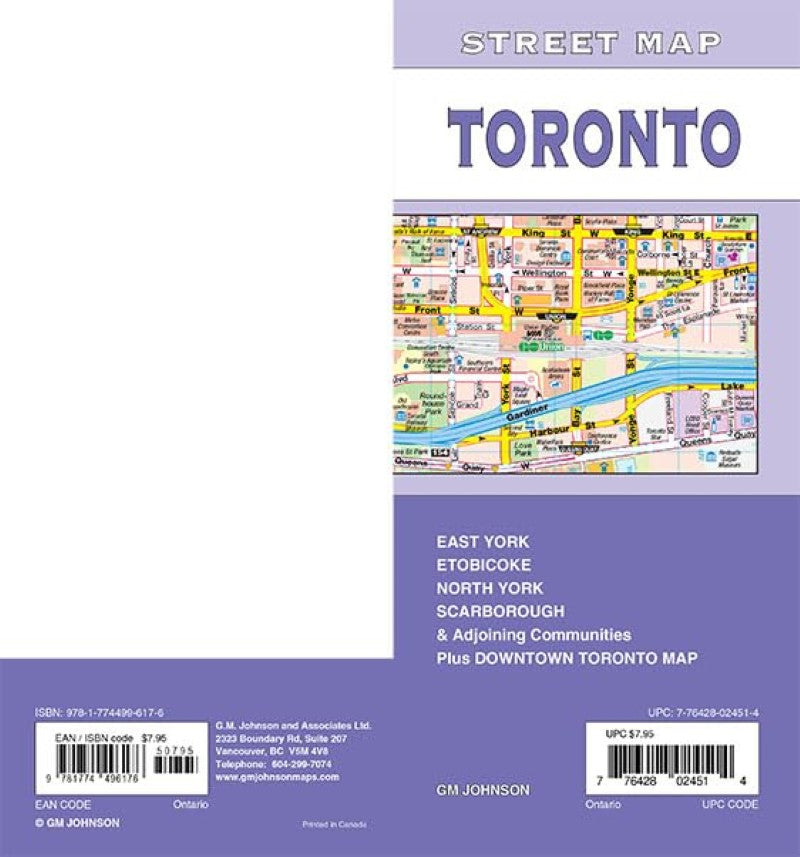 Toronto street map