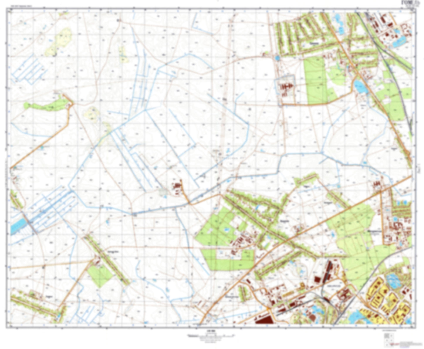 Gomel 1 (Belarus) - Soviet Military City Plans