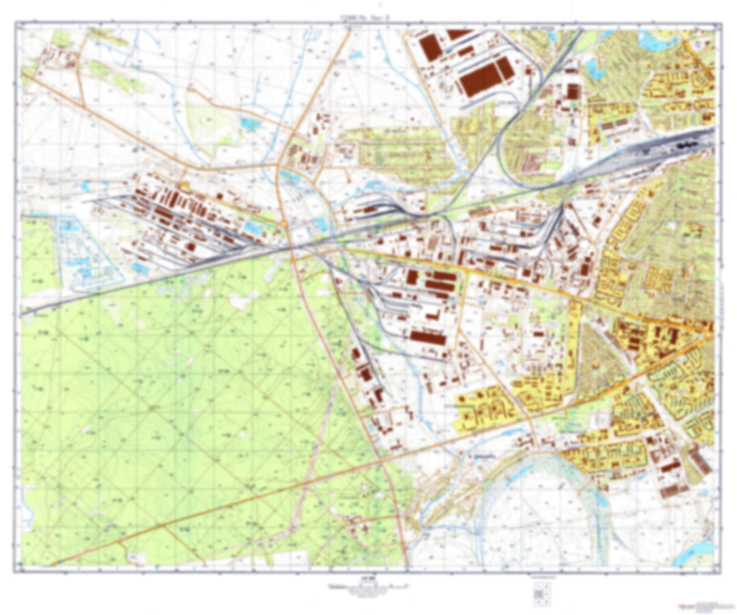 Gomel 3 (Belarus) - Soviet Military City Plans
