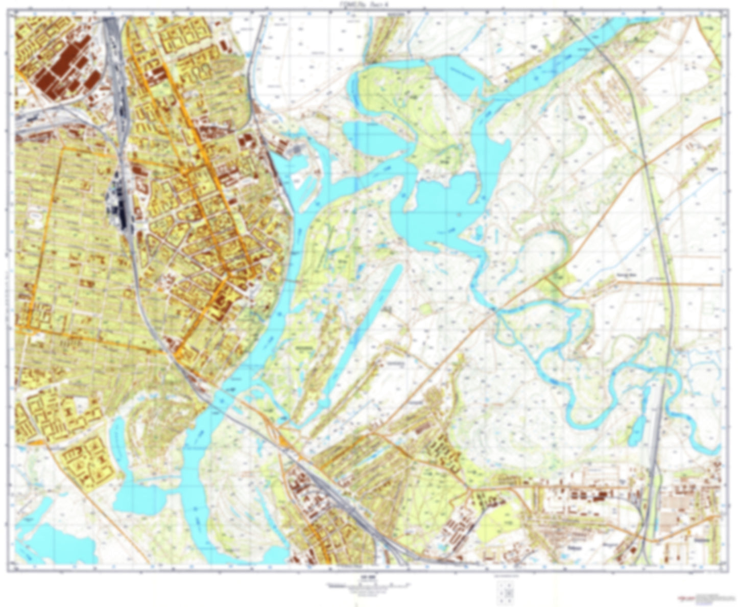 Gomel 4 (Belarus) - Soviet Military City Plans