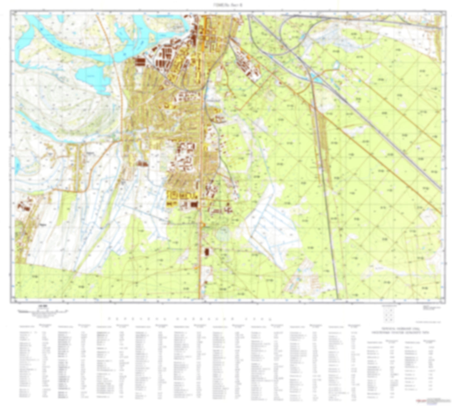Gomel 6 (Belarus) - Soviet Military City Plans