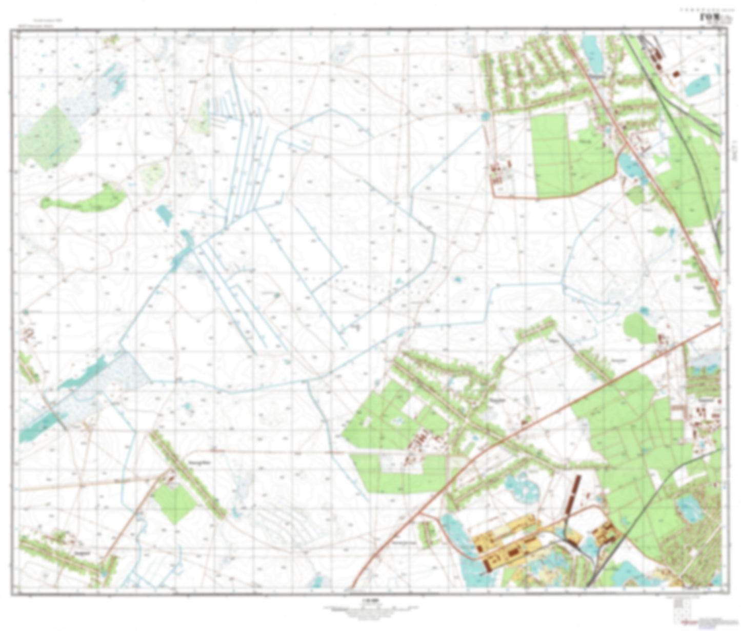 Gomel 1 (Belarus) - Soviet Military City Plans