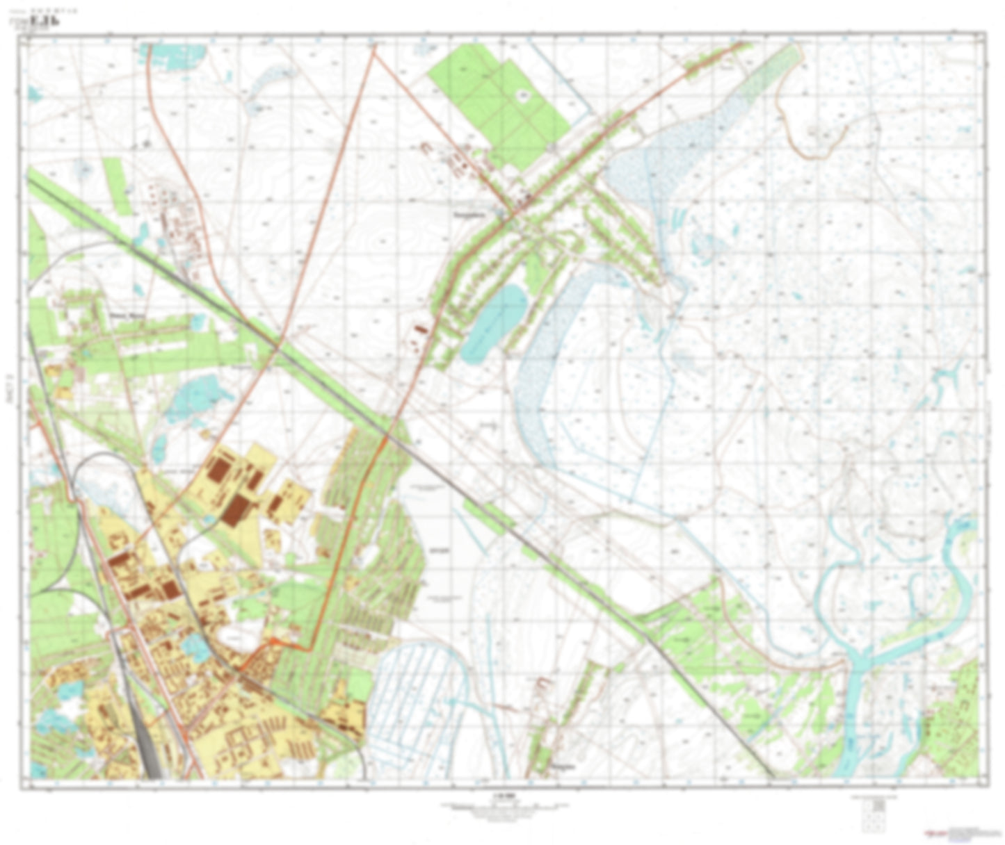 Gomel 2 (Belarus) - Soviet Military City Plans
