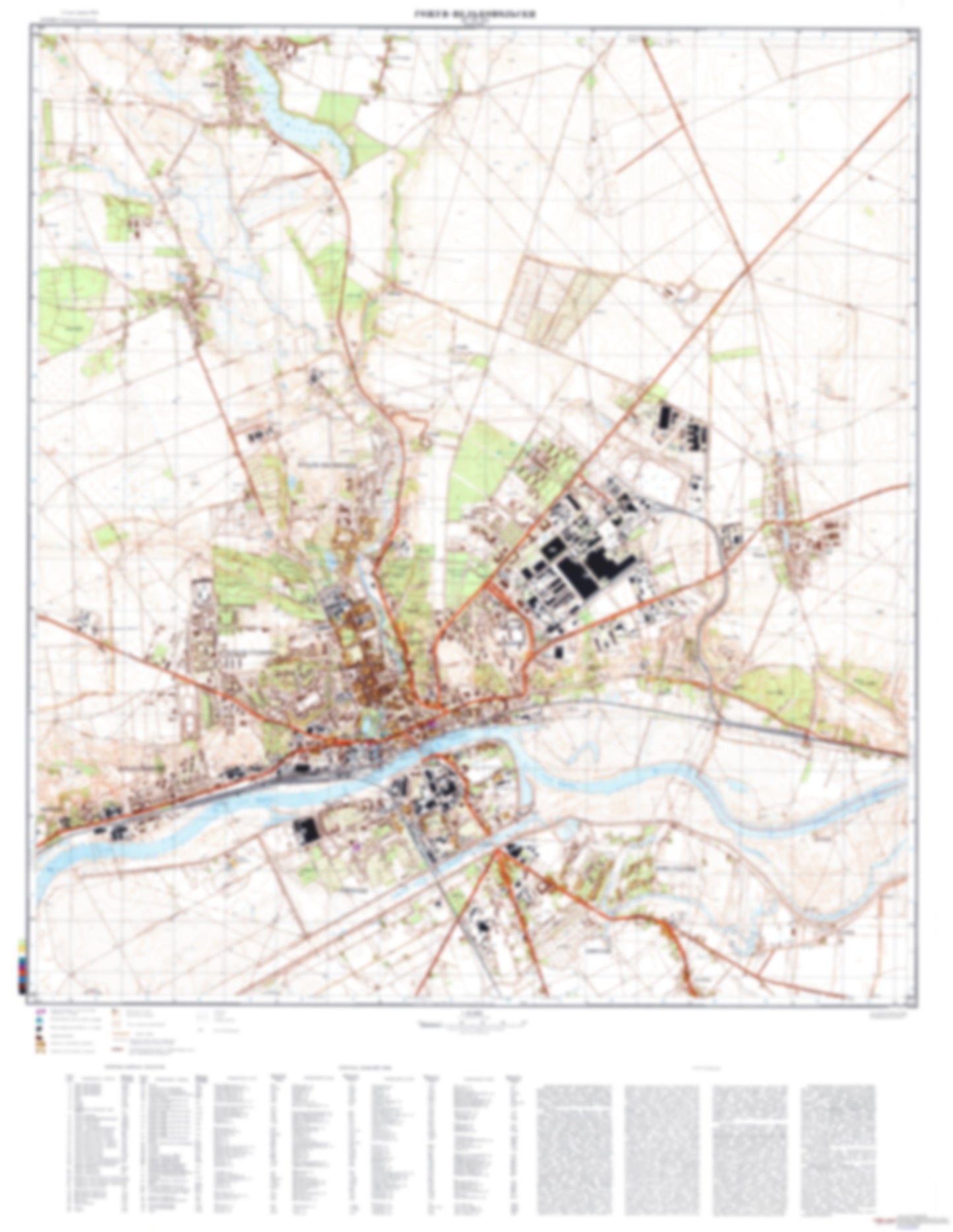 Gorzow Wielkopolski (Poland) - Soviet Military City Plans