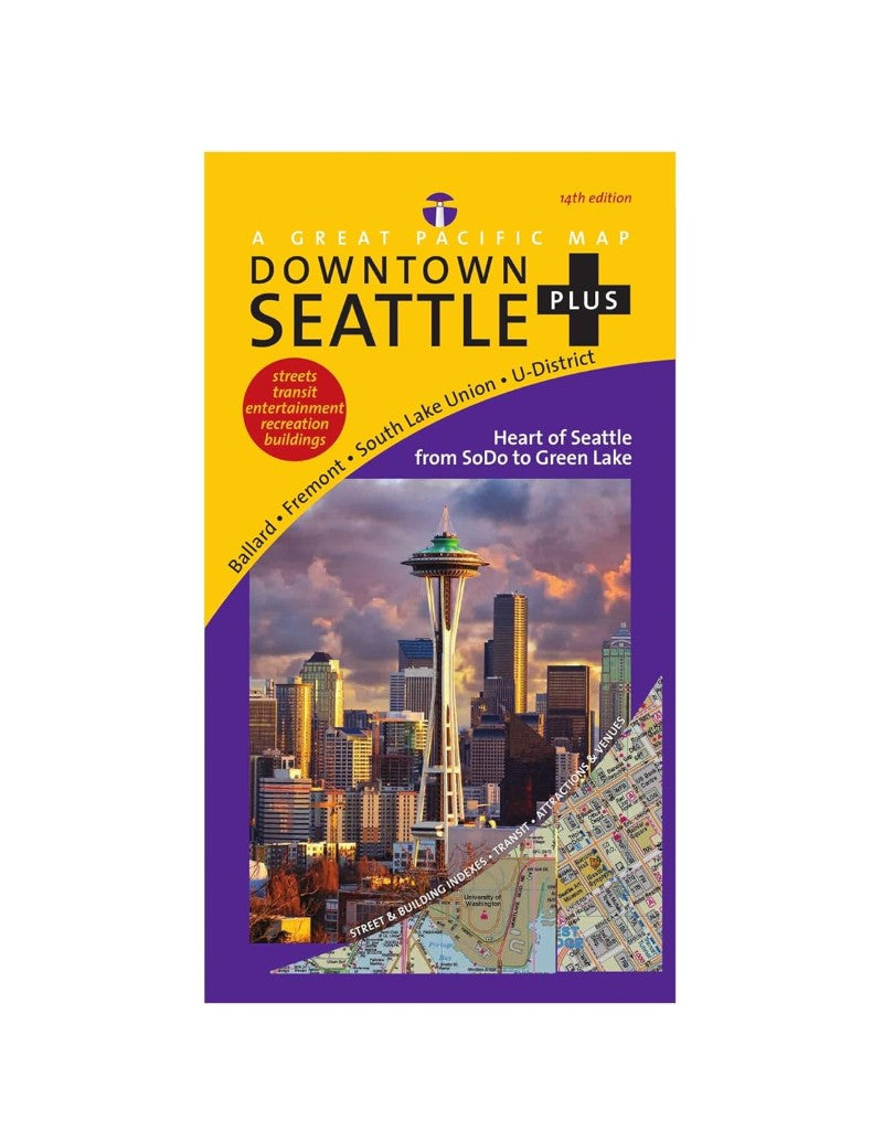 Downtown Seattle : plus : Ballard, Fremont, South Lake Union, U-District