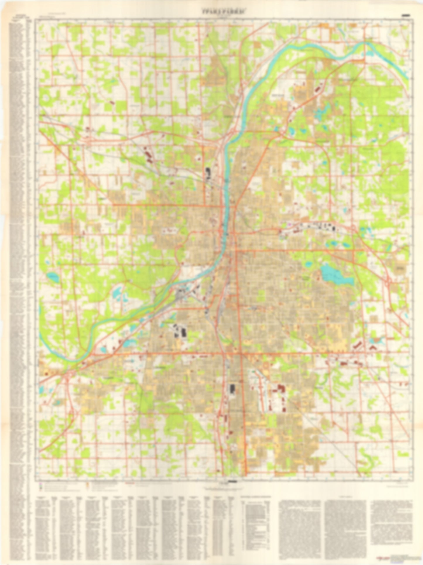 Grand Rapids, MI (USA) - Soviet Military City Plans