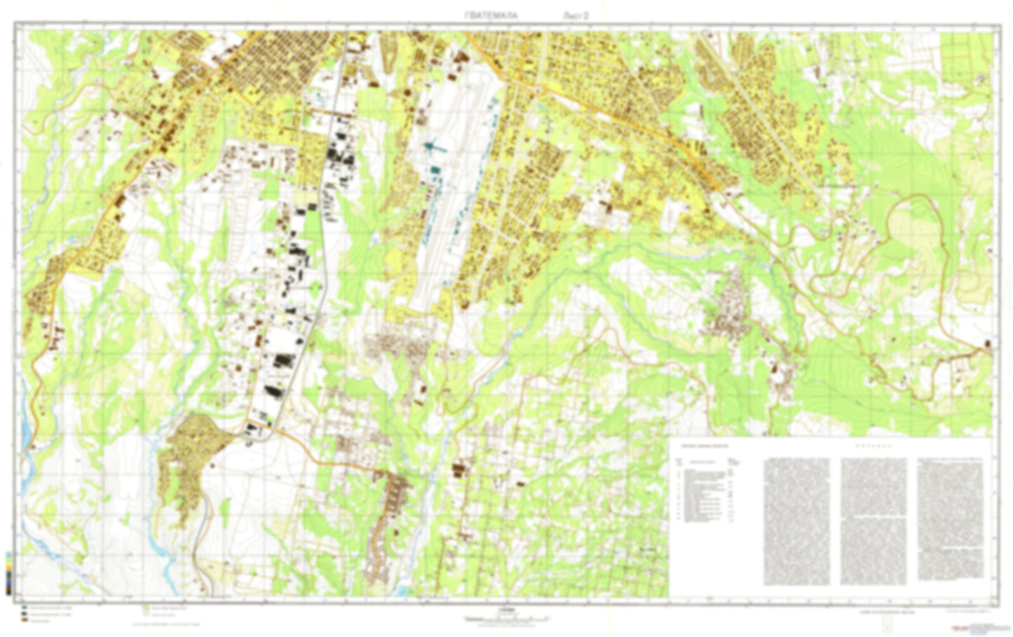 Guatemala 2 (Guatemala) - Soviet Military City Plans