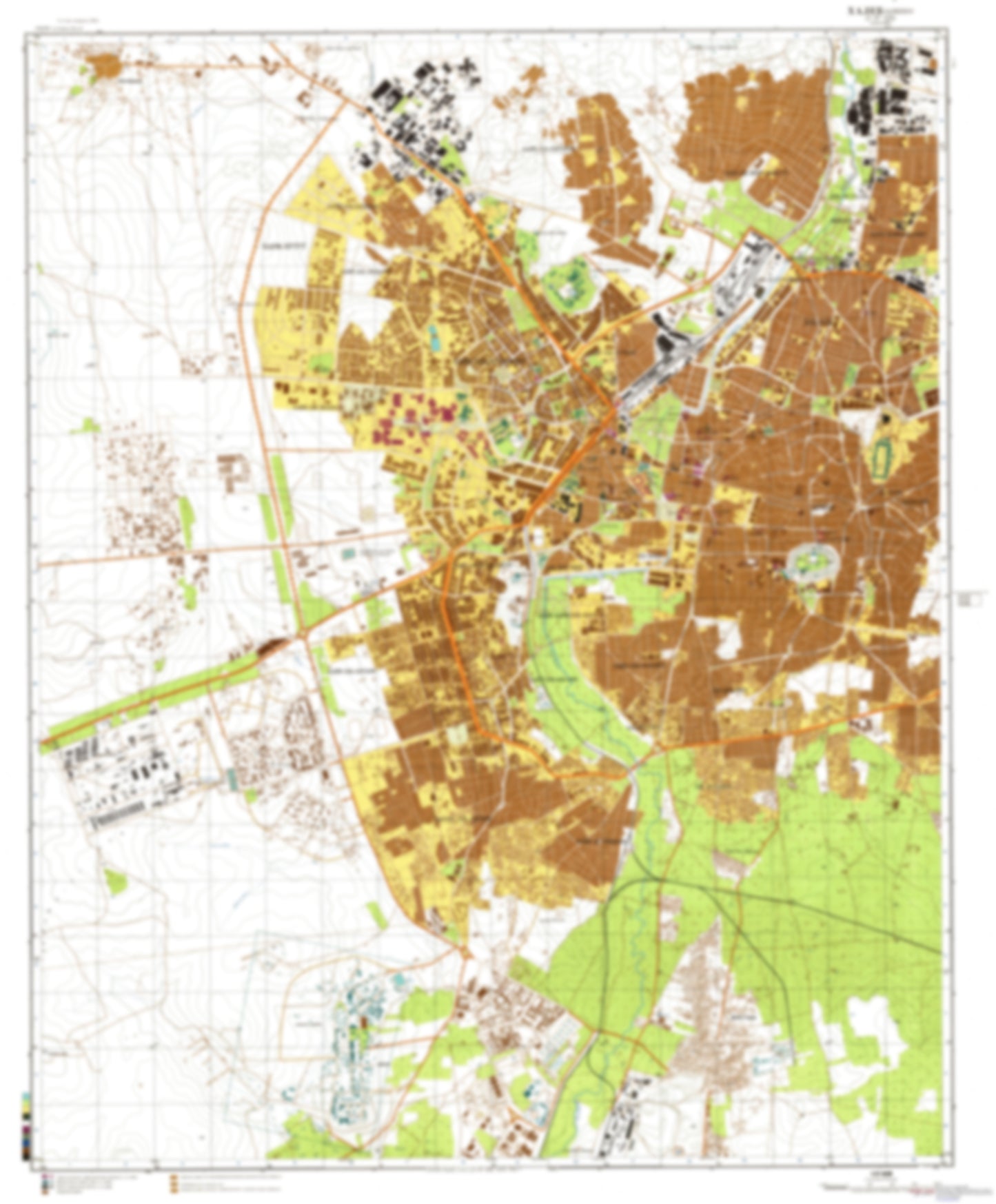 Haleb 1 (Syria) - Soviet Military City Plans