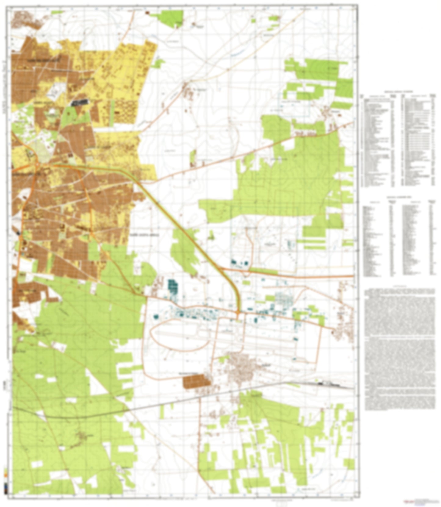 Haleb 2 (Syria) - Soviet Military City Plans