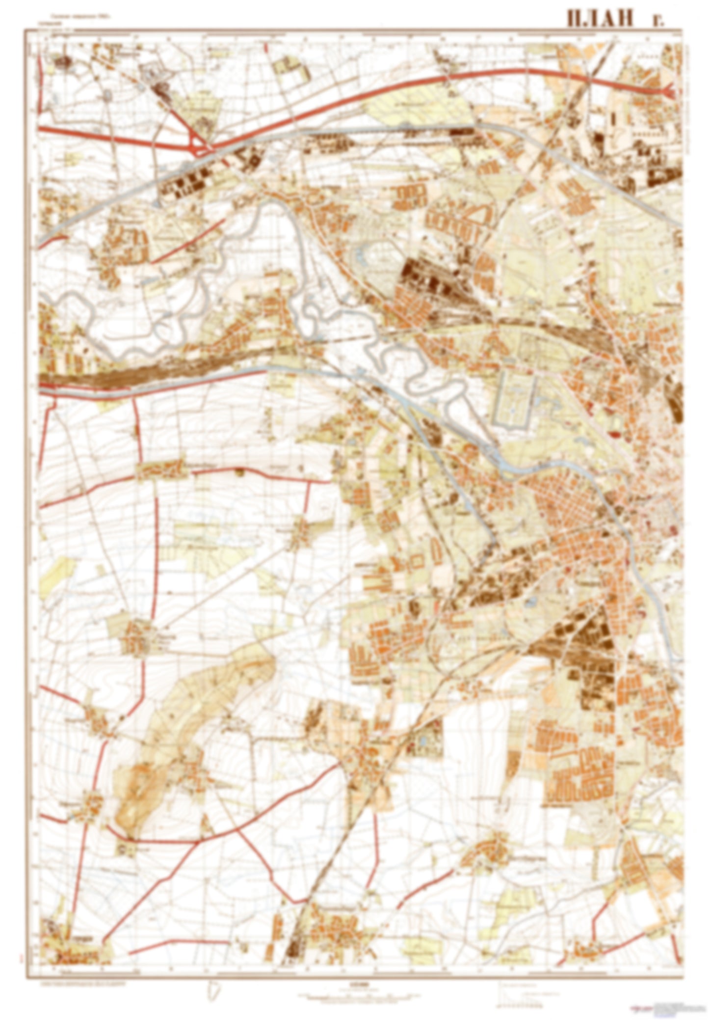 Hannover 1 (Germany) - Soviet Military City Plans