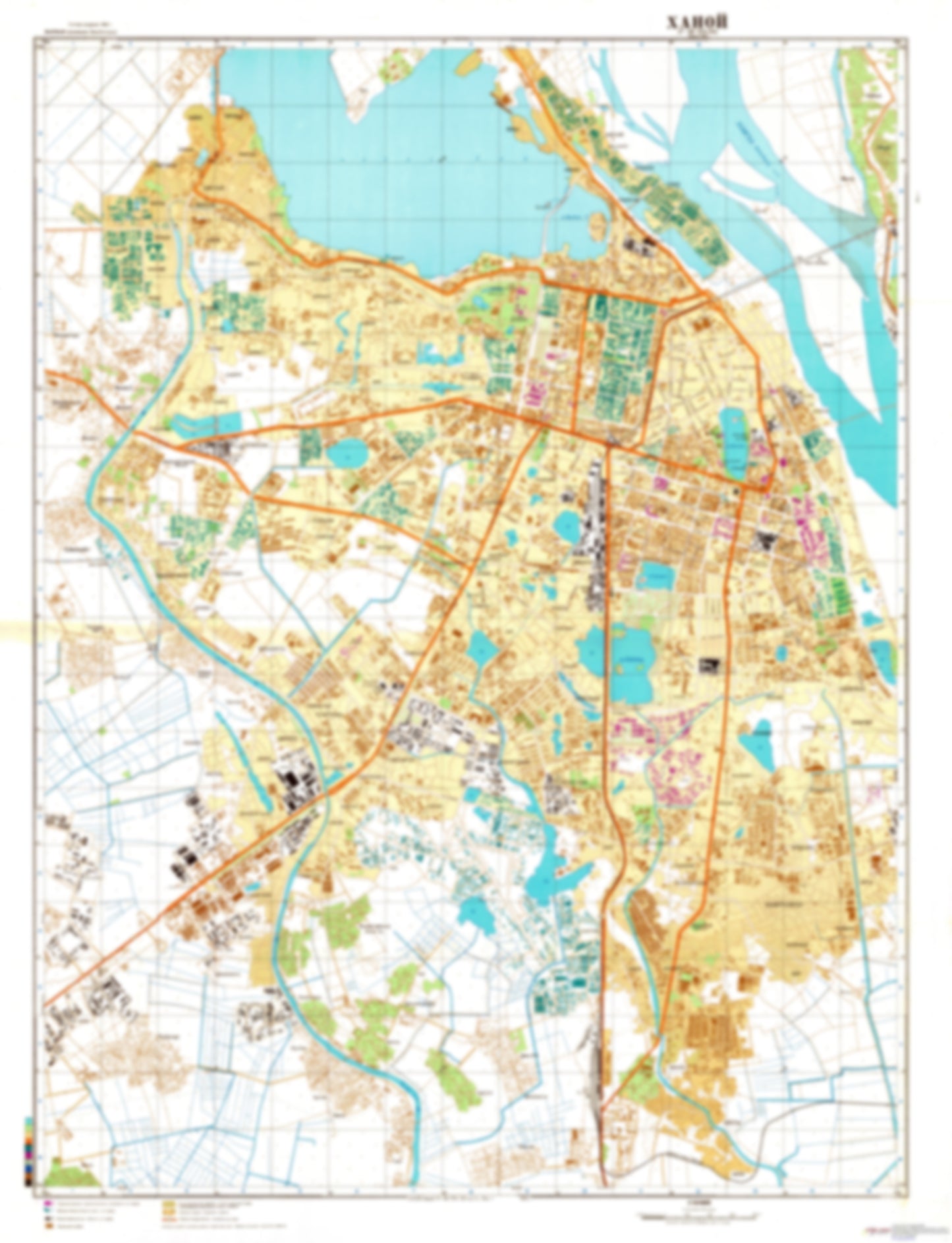 Hanoi 1 (Vietnam) - Soviet Military City Plans