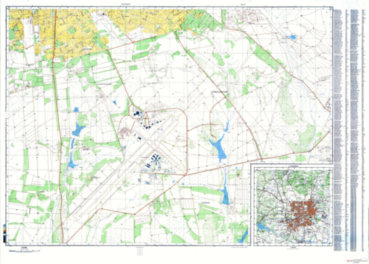 Harare 6 (Zimbabwe) - Soviet Military City Plans