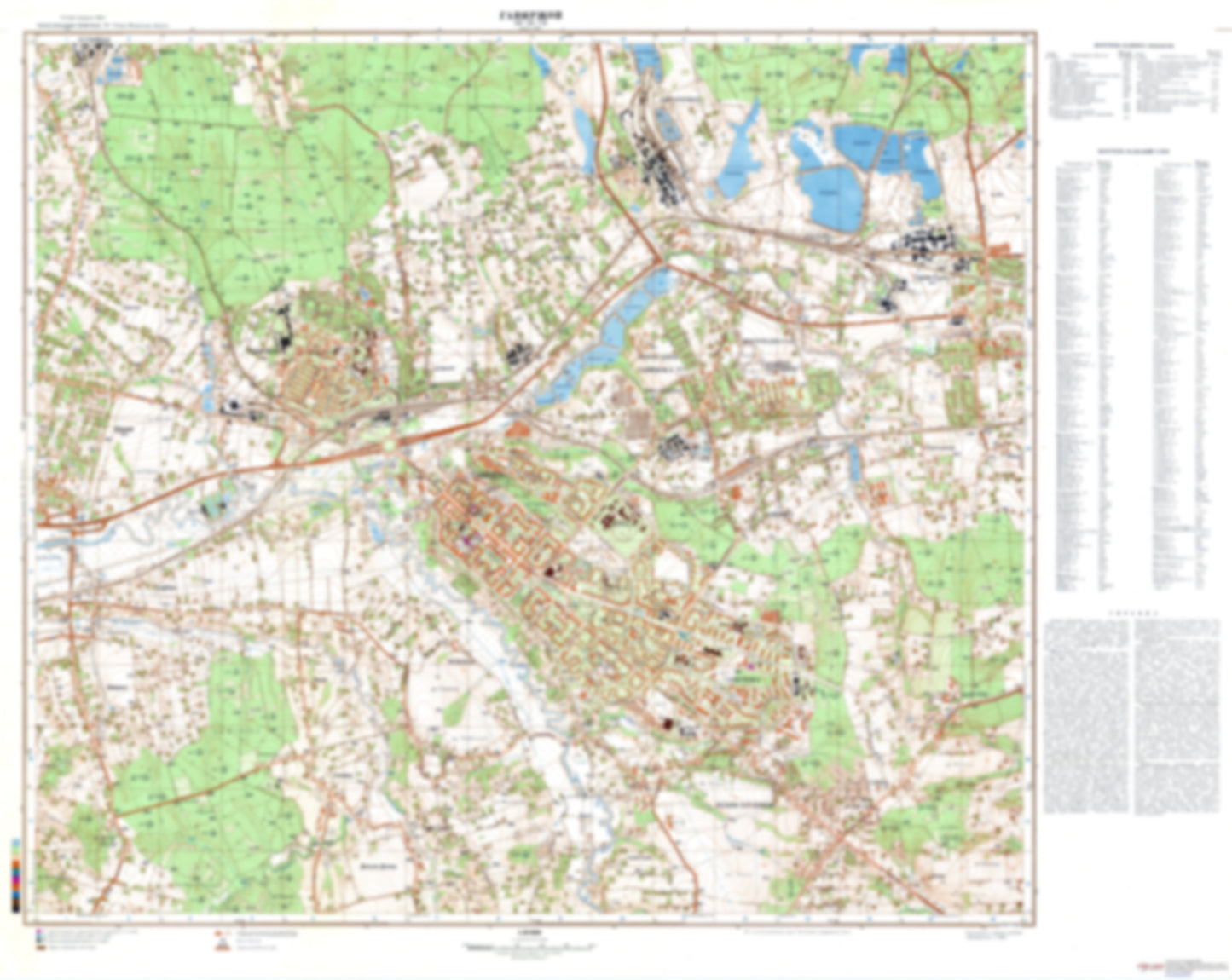 Havirov (Czechia) - Soviet Military City Plans