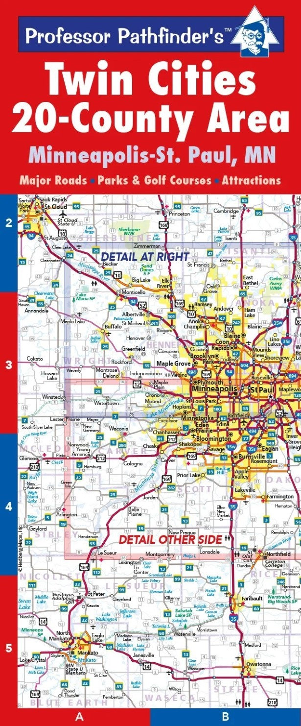 Twin Cities 20-county area : Minneapolis-St. Paul, MN (Greater Metro)