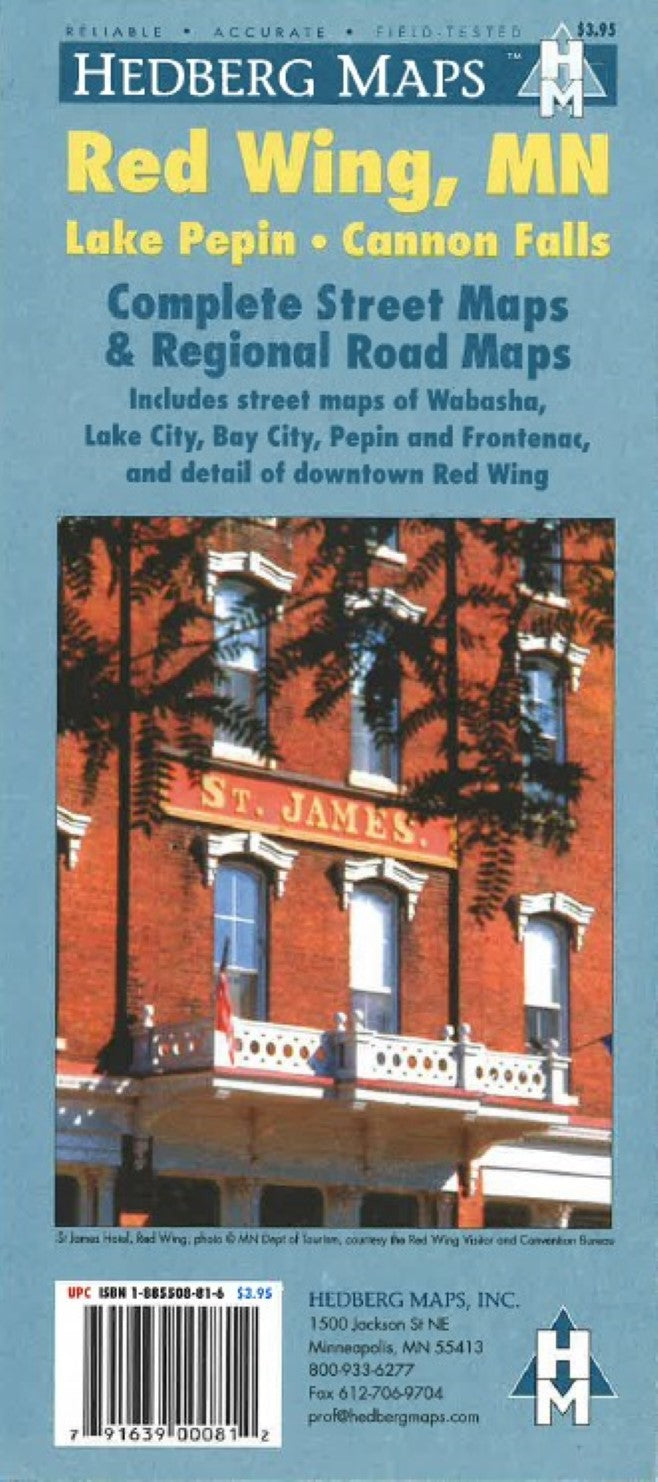 Red Wing, MN : Lake Pepin : Cannon Falls