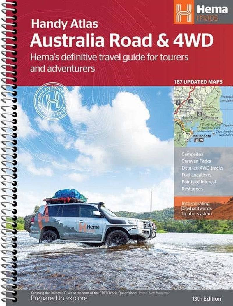 Australia Road & 4WD Handy Atlas - 185 x 248mm