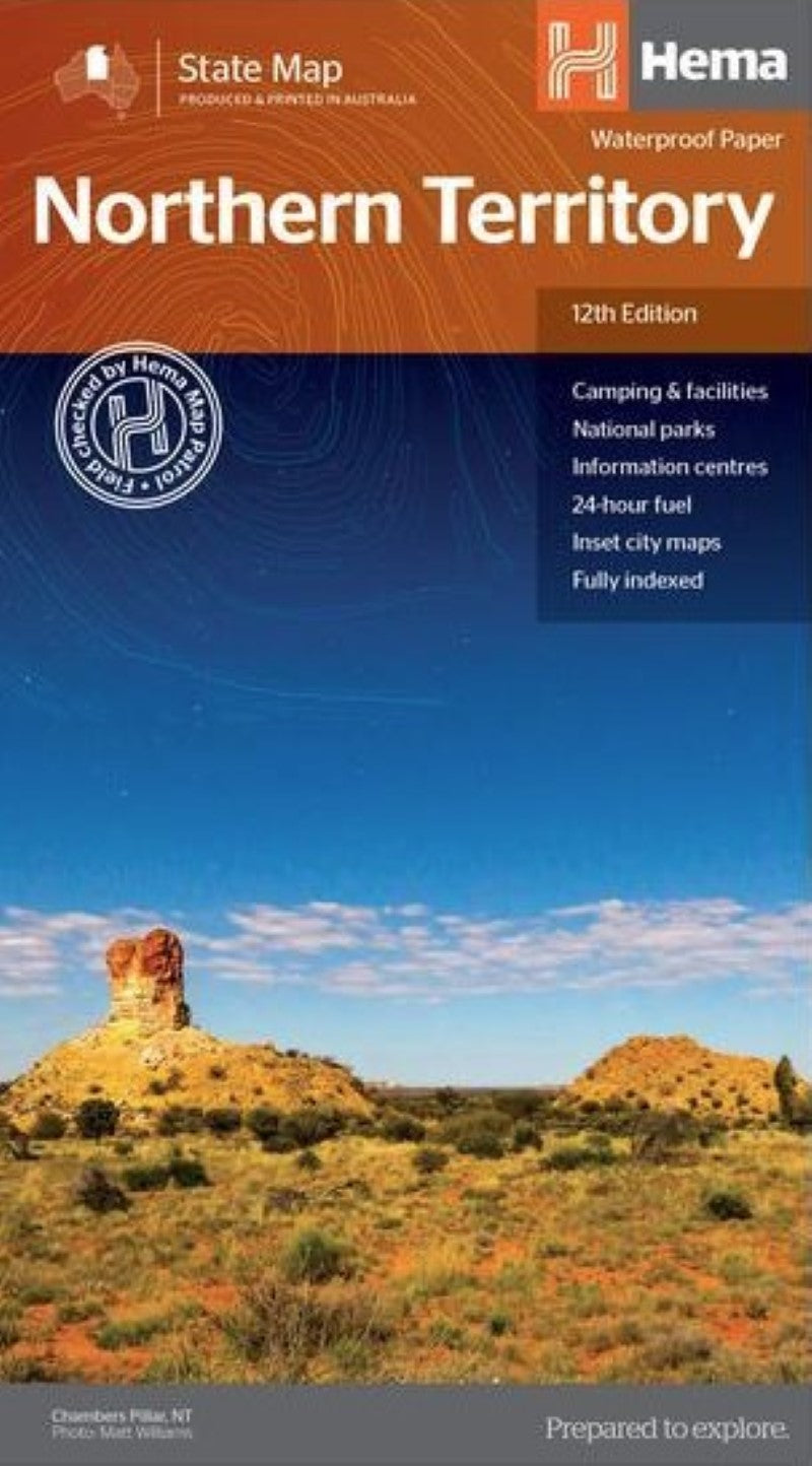 Northern Territory State Map