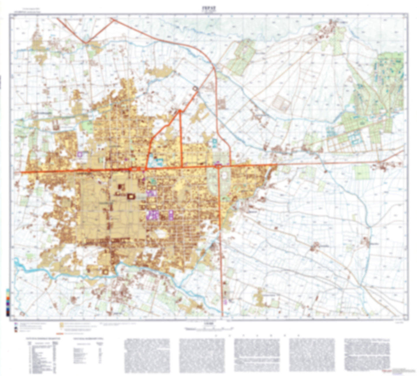 Herat (Afghanistan) - Soviet Military City Plans