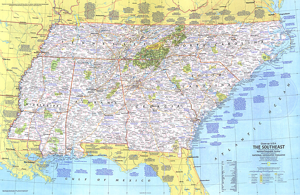 1975 Close-up USA, the Southeast