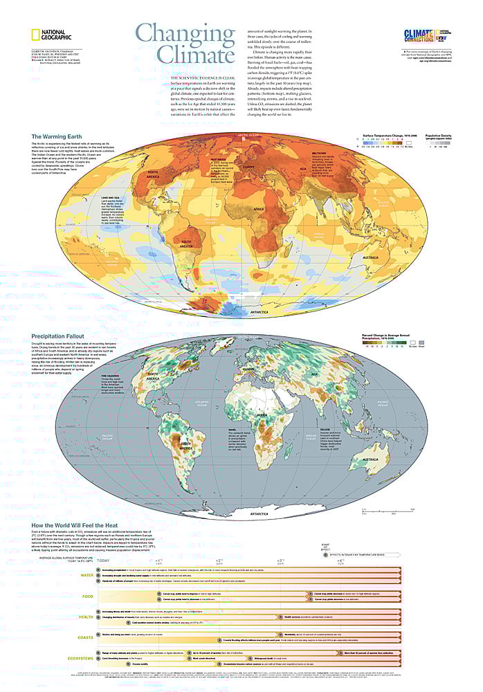 2007 Changing Climate Map