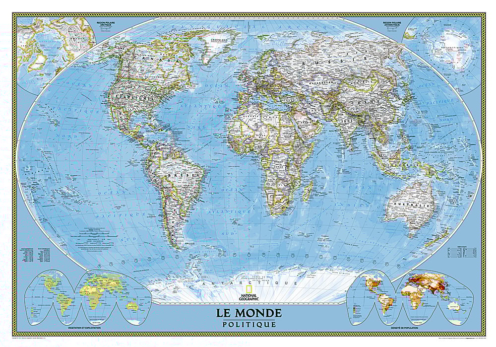 2012 World French Map