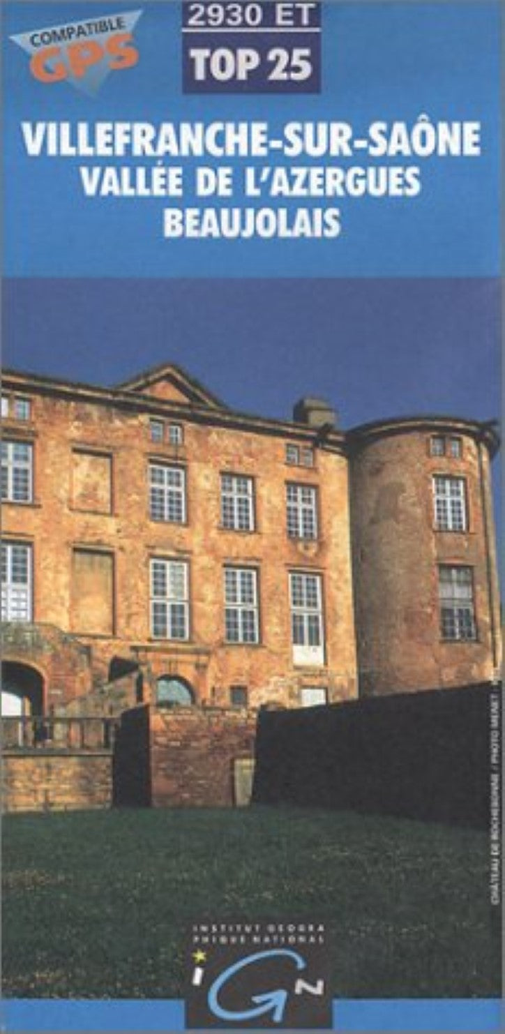 Carte de Randonnee
Villefranche-sur-Saone
Vallee de l'Azergues
Beaujolais