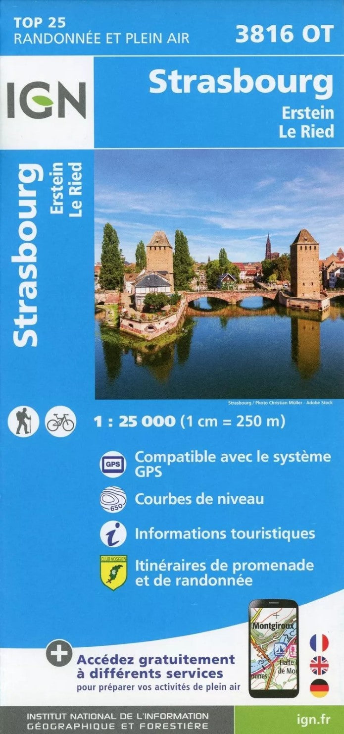 Strasbourg City Map