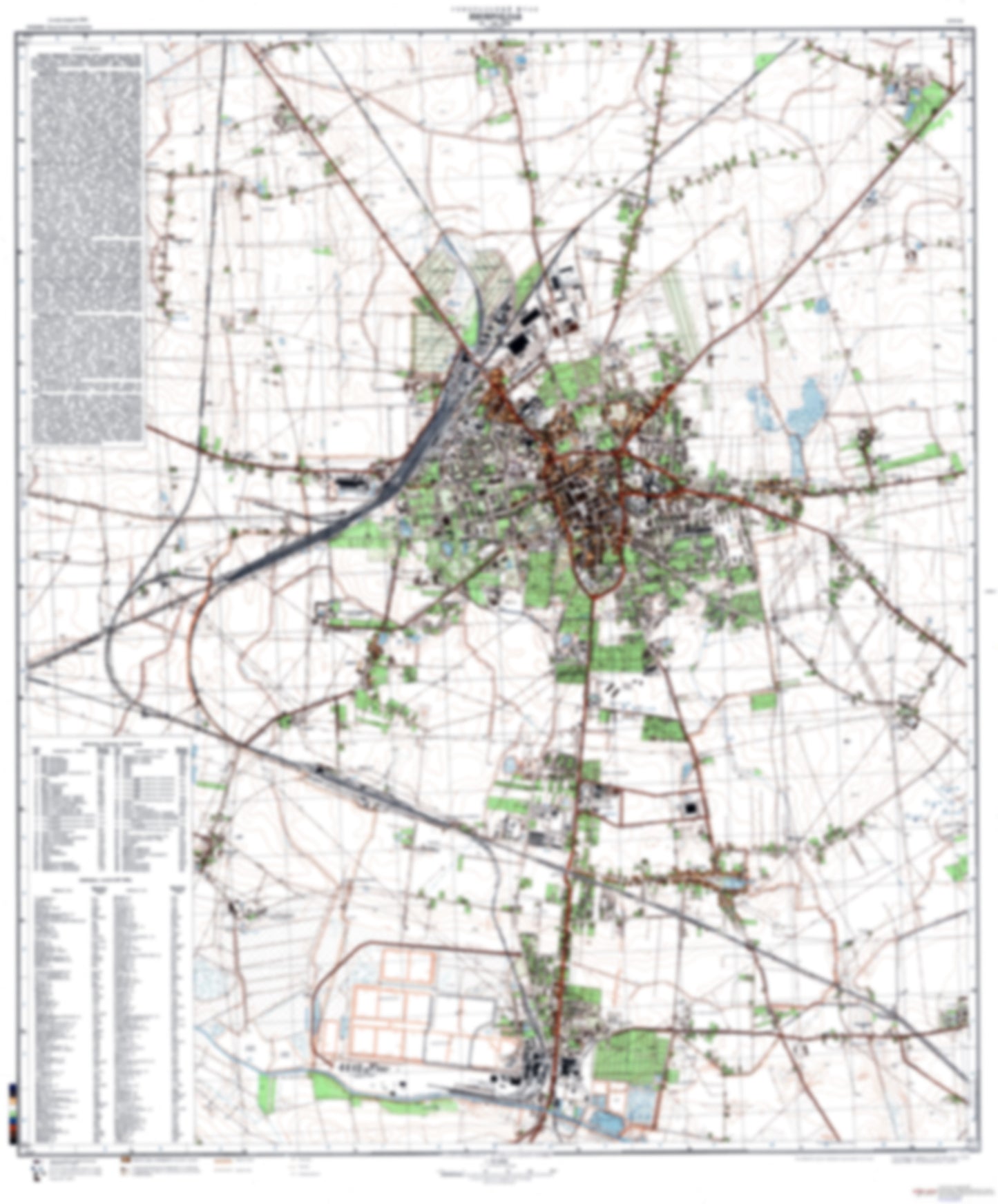 Inowroclaw (Poland) - Soviet Military City Plans