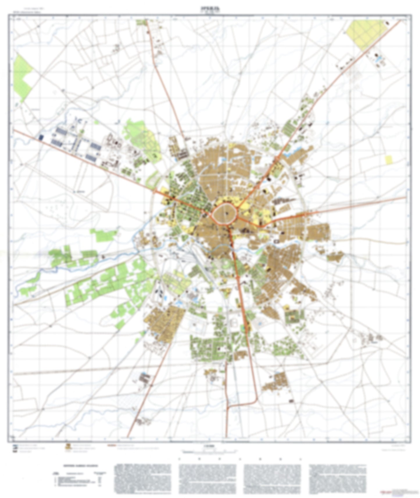 Irbil (Iraq) - Soviet Military City Plans