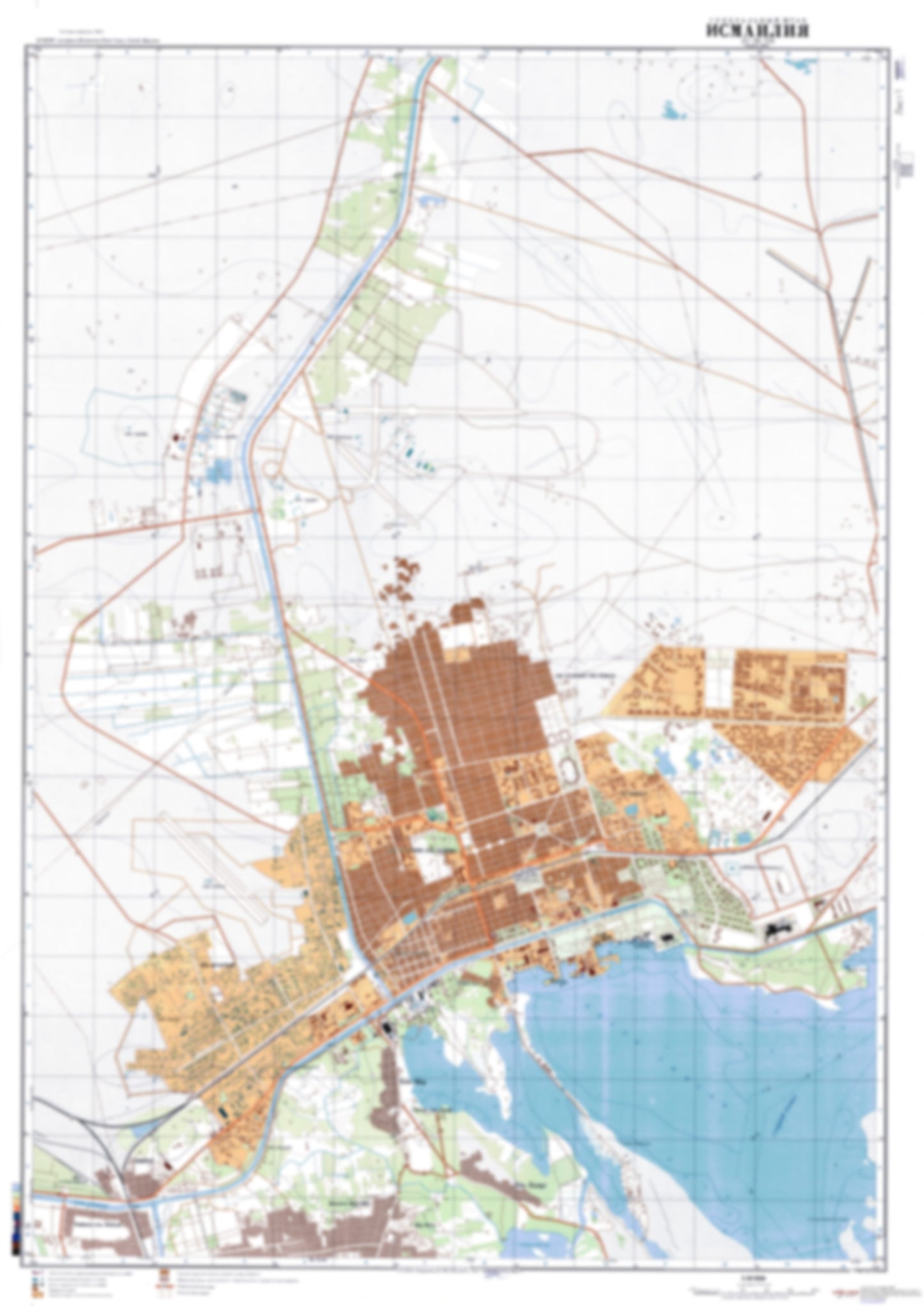 Ismailia 1 (Egypt) - Soviet Military City Plans