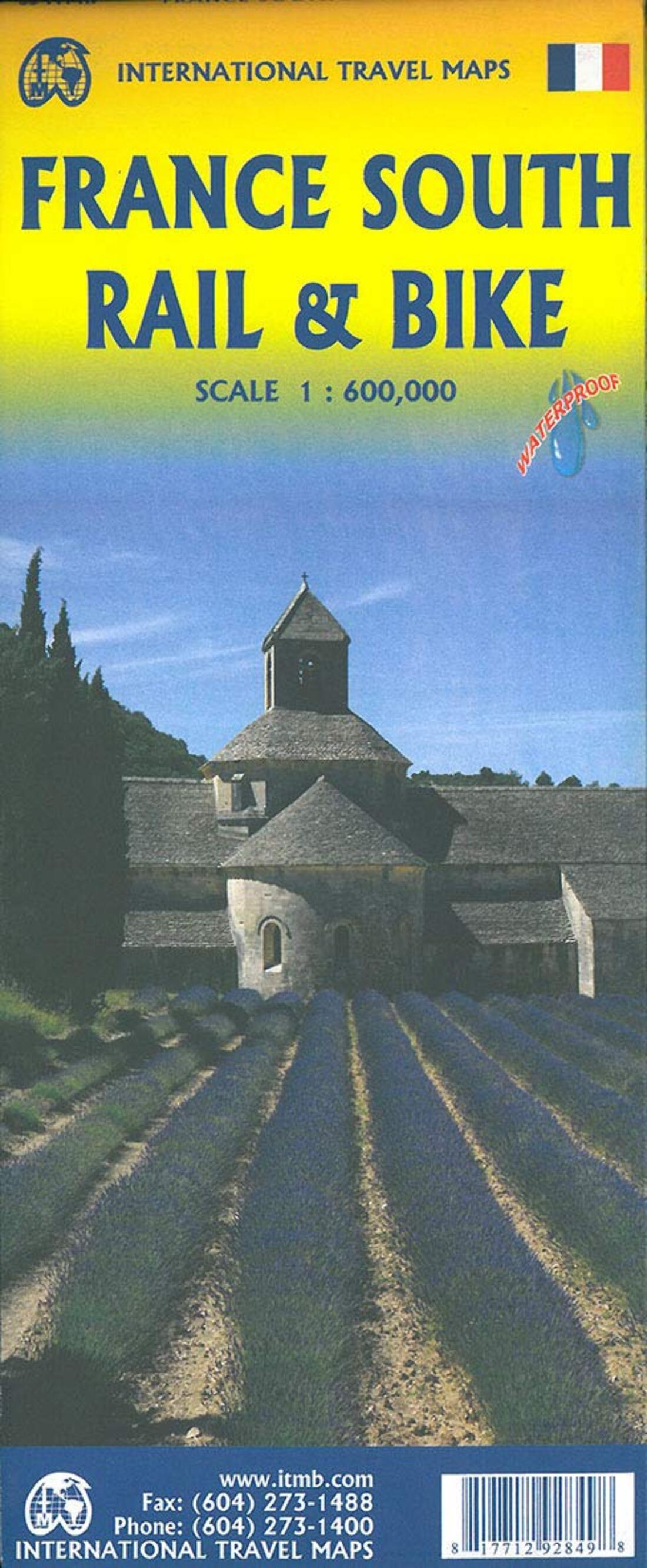 France South Travel Map