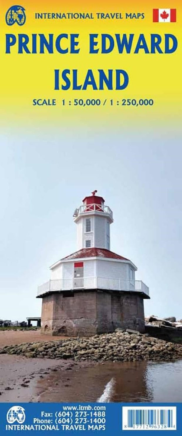 Prince Edward Island Travel Reference Map