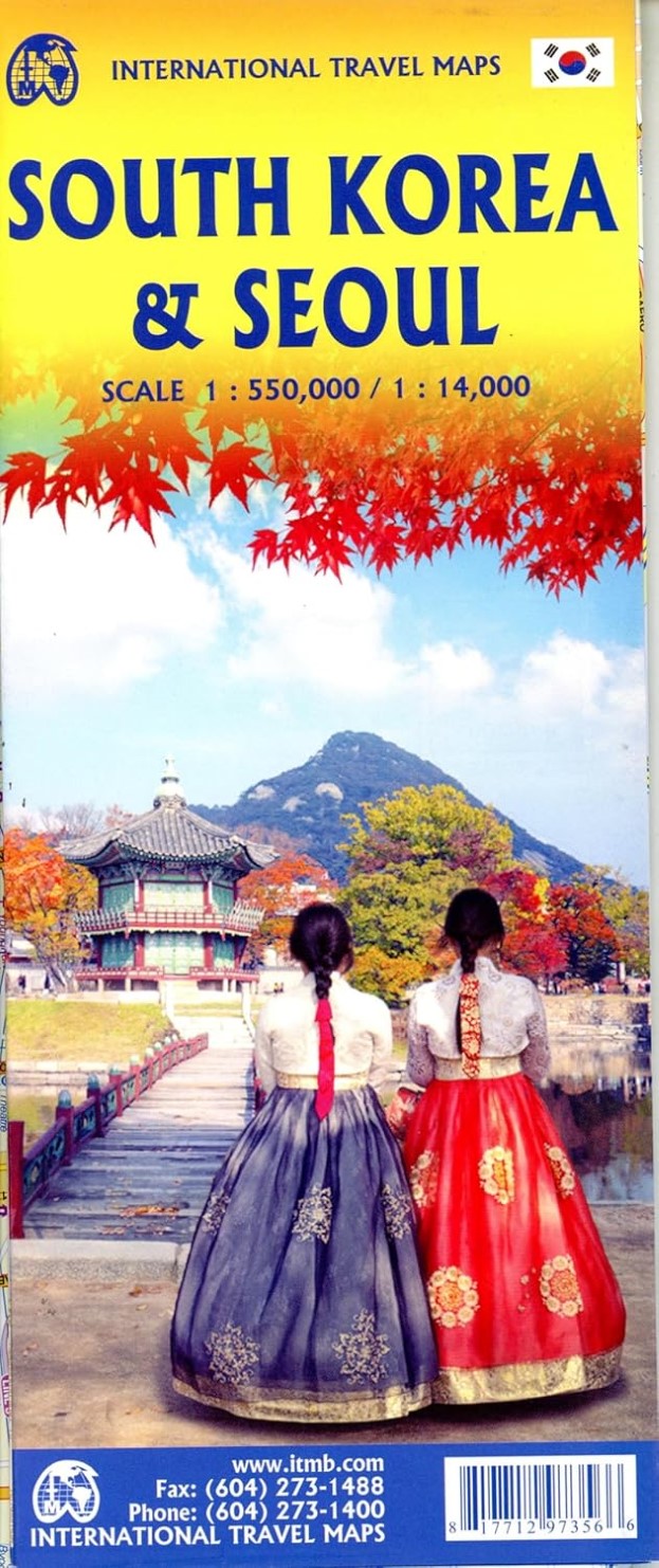 South Korea & Seoul Travel Map