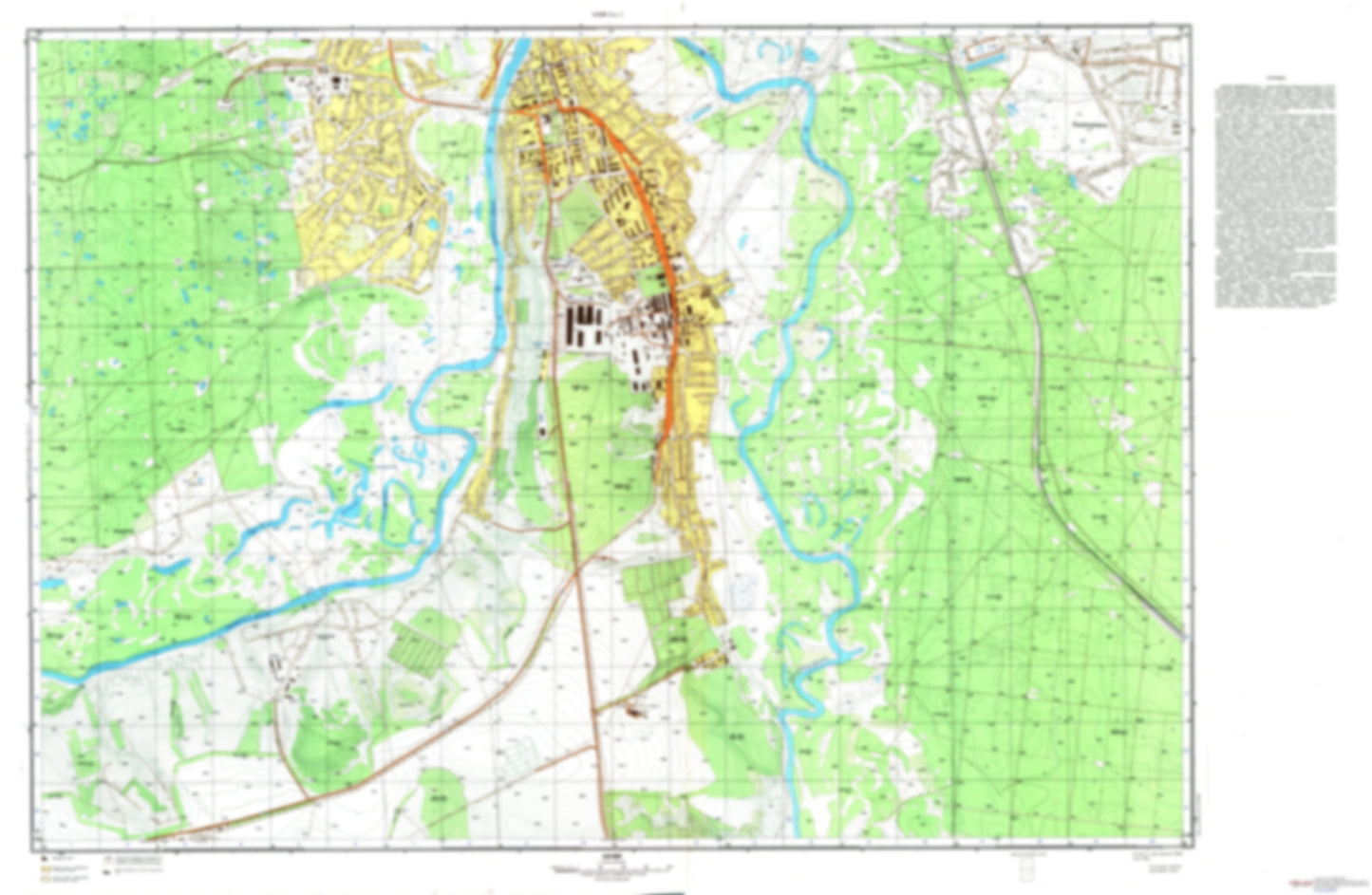 Izium 2 (Ukraine) - Soviet Military City Plans