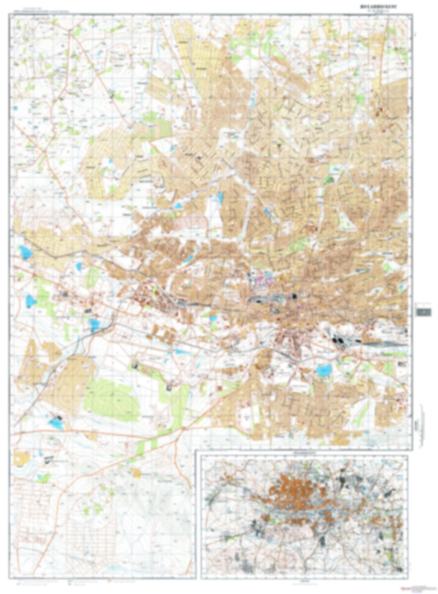 Johannesburg 1 (South Africa) - Soviet Military City Plans