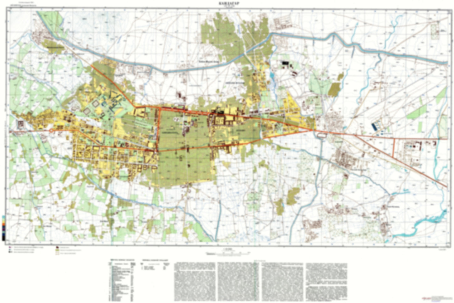 Kandahar (Afghanistan) - Soviet Military City Plans