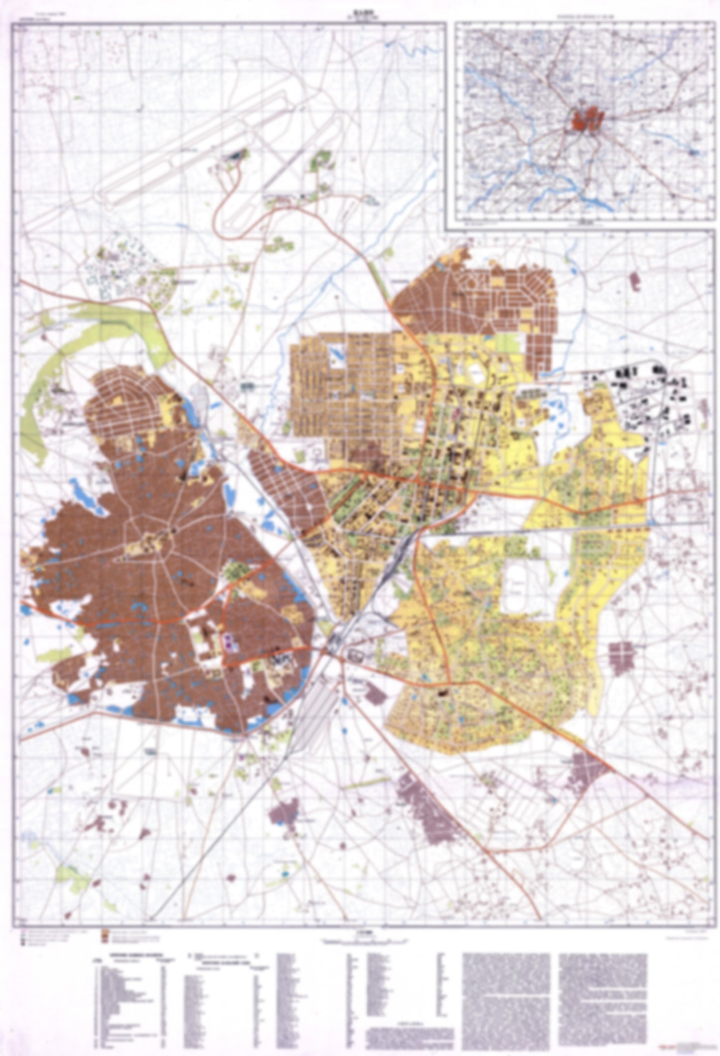 Kano (Nigeria) - Soviet Military City Plans