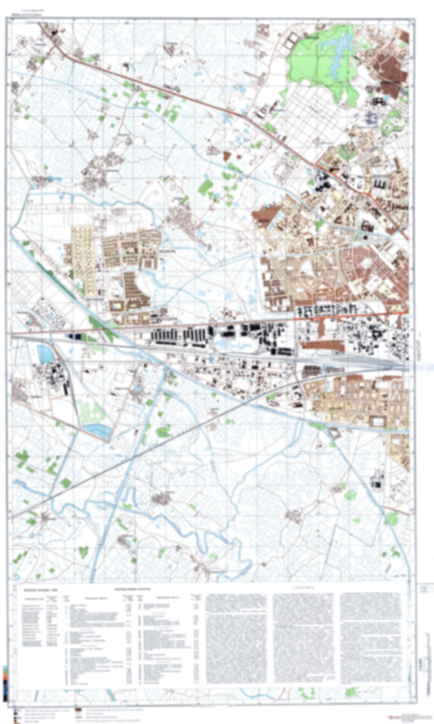 Kanpur 1 (India) - Soviet Military City Plans