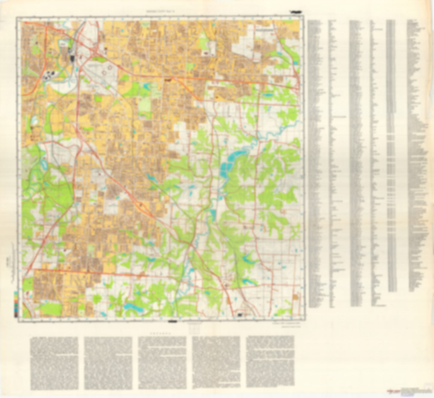 Kansas City, KS/MO 4 (USA) - Soviet Military City Plans