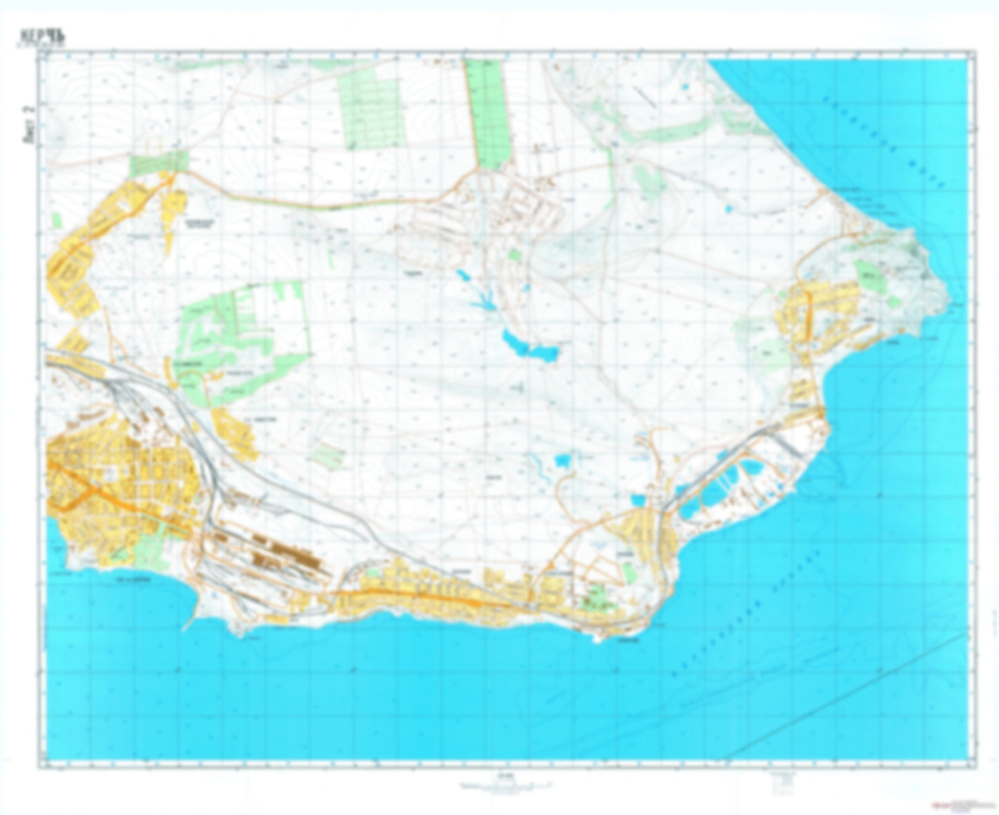 Kerch 2 (Ukraine) - Soviet Military City Plans
