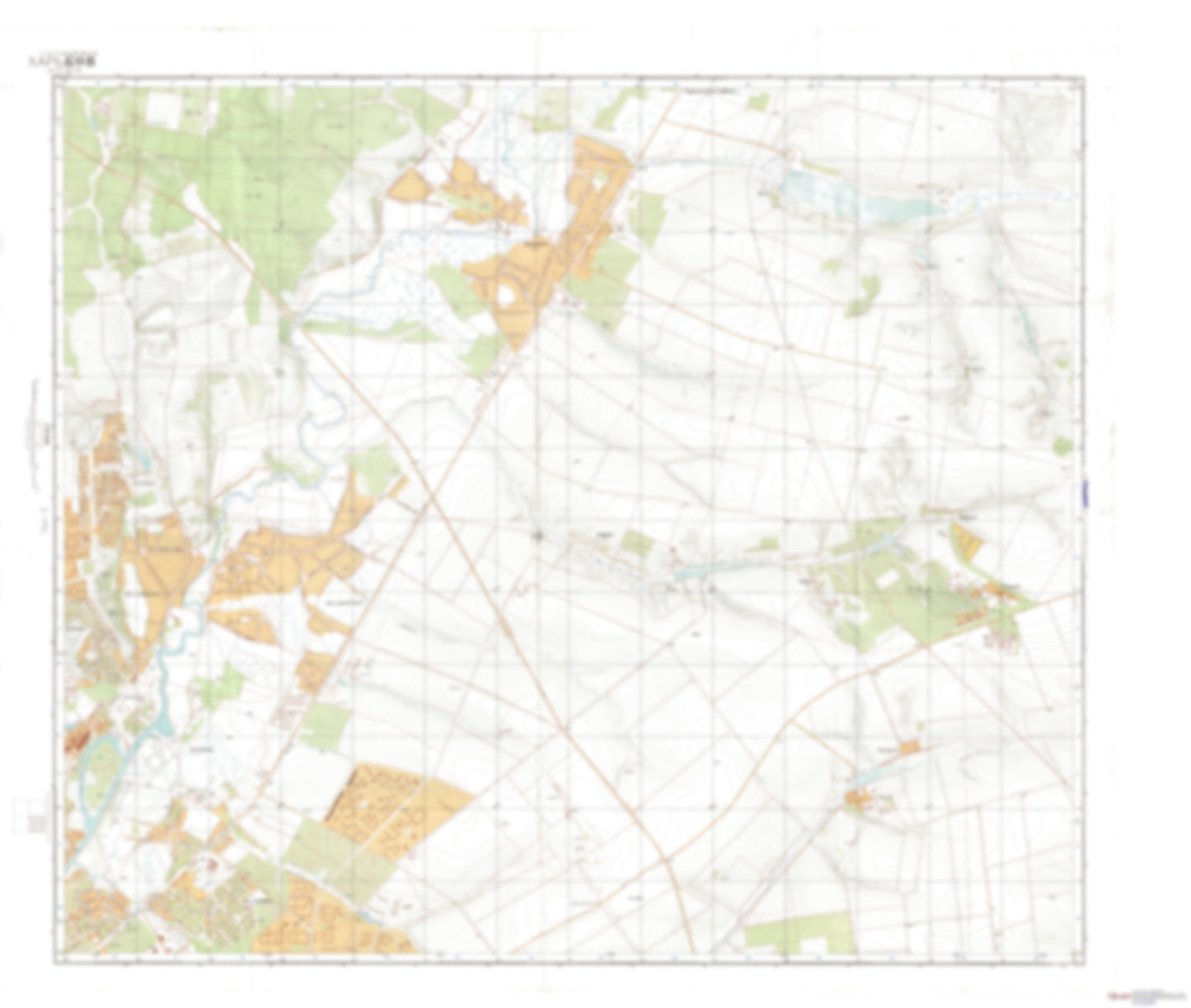 Kharkov 2 (Ukraine) - Soviet Military City Plans