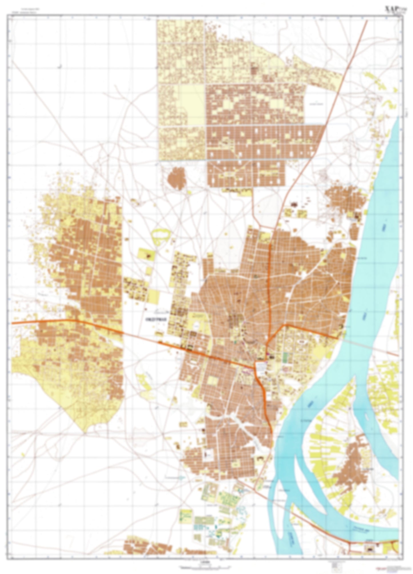 Khartoum 1 (Sudan) - Soviet Military City Plans
